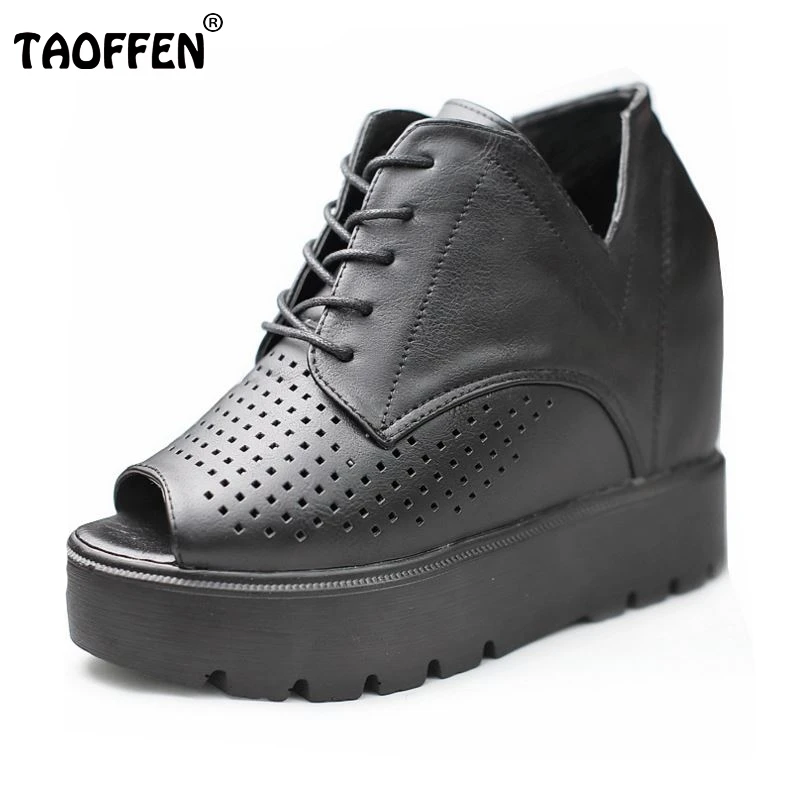 

Gladiator Lady Wedges Shoes Women Platform Hallow Out Heeles Pumps Trifle Peep Toe Beach Party Shoes Female Footwear Size 35-39