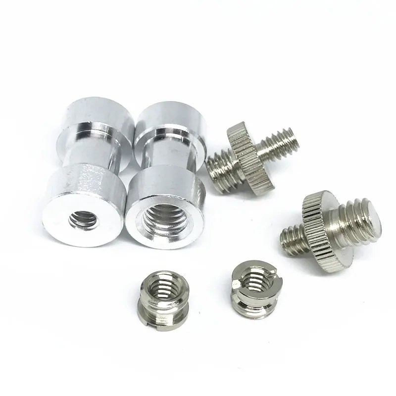 5set Metal 14 to 38 Thread Screw Mount Adapter for Camera Flash Tripod Light Stand New Photo Studio Accessories  (5)