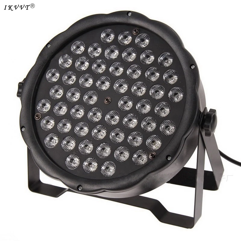 

IKVVT 54LEDS1W Mini RGBW LED Par Lamp for Dj Club Weeding Party Concert Bar Stage Effect Lighting With DMX 8 Channels EU US Plug