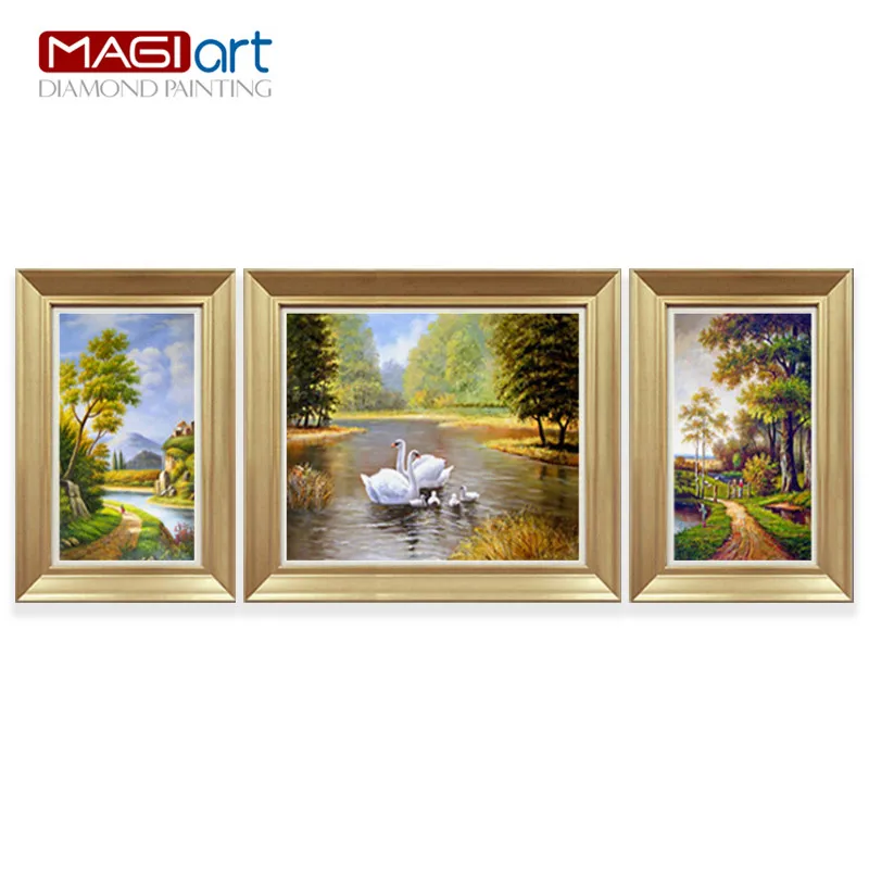 

Diamond painting accessories,Diamond embroidery,5D DIY mosaic Diamant, picture of rhinestones,full round Happy home ZML003