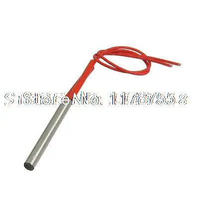 

Mold Heating Element Cartridge Heater 10.2" Red Wire 250V 220W 8mm x 70mm
