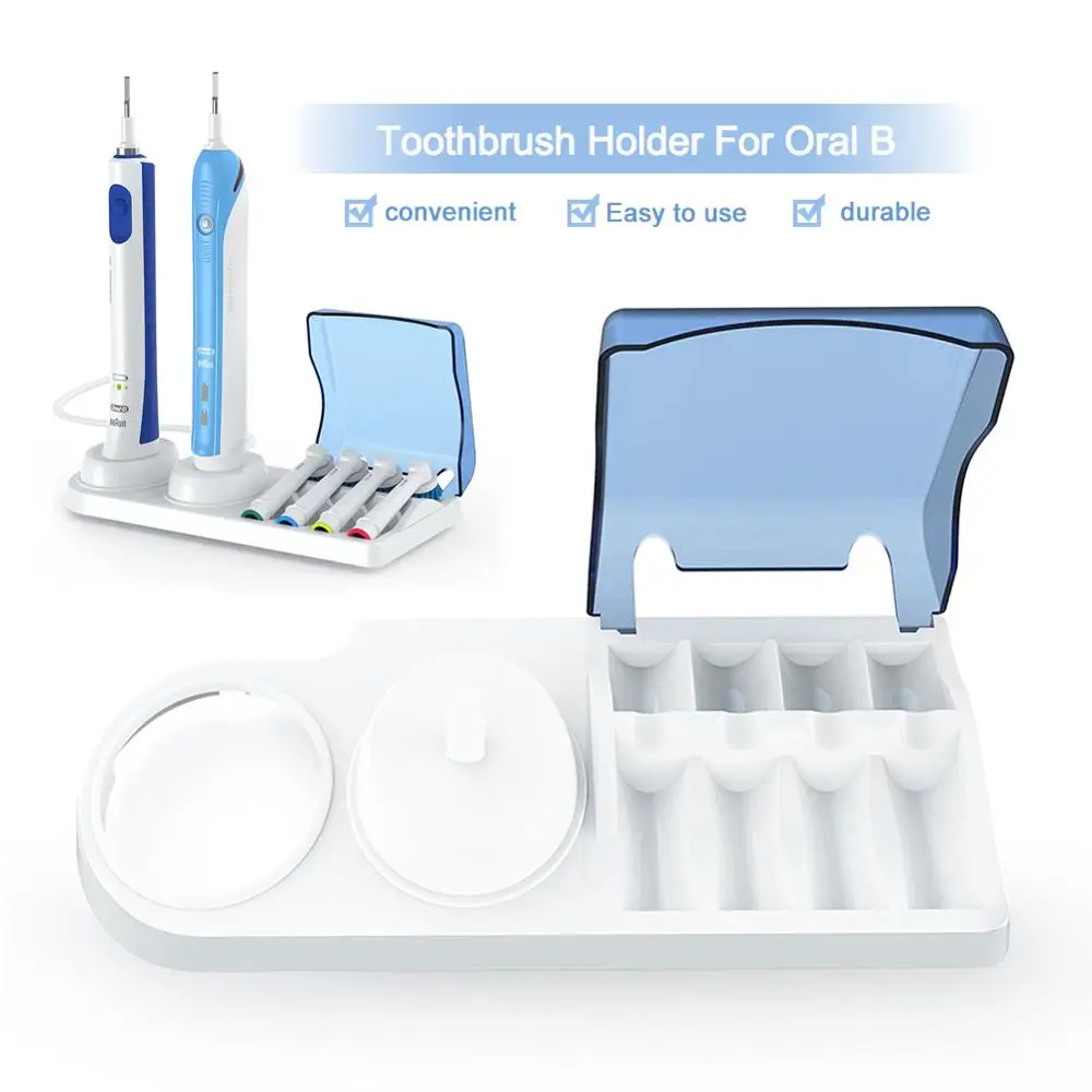 

Electric Toothbrush Holder Oral Head Storage Portable Useful Travel Home Accessories Case Box CW34