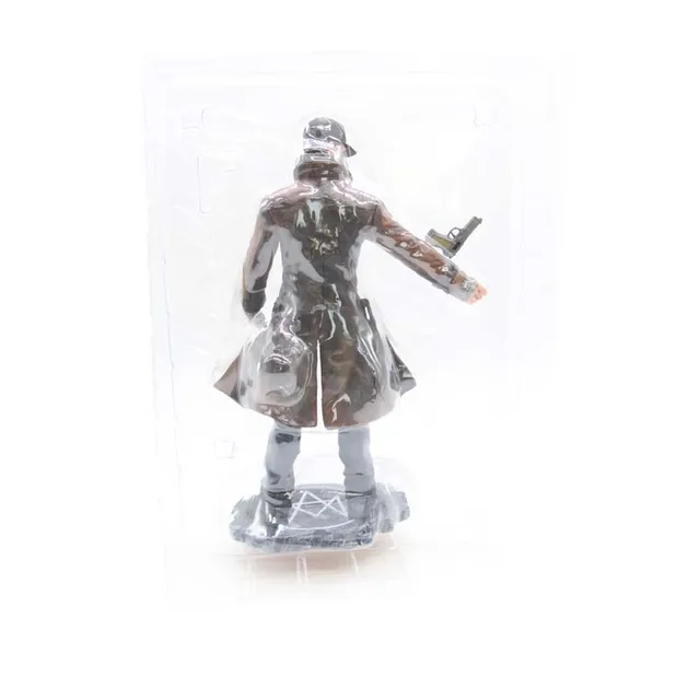 24cm Game Watch Dogs Aiden Pearce PVC Action Figure Model