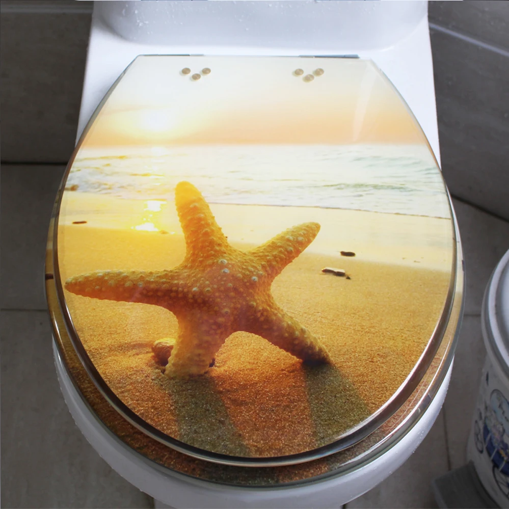 Buy 48*38CM High grade beautiful Sunset Beach Resin