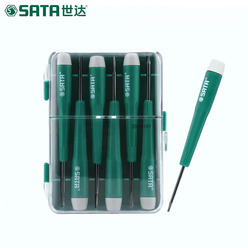 

SATA 6pcs mobile phone repair tools small screwdriver batch of micro-miniature notebook watch DY06101