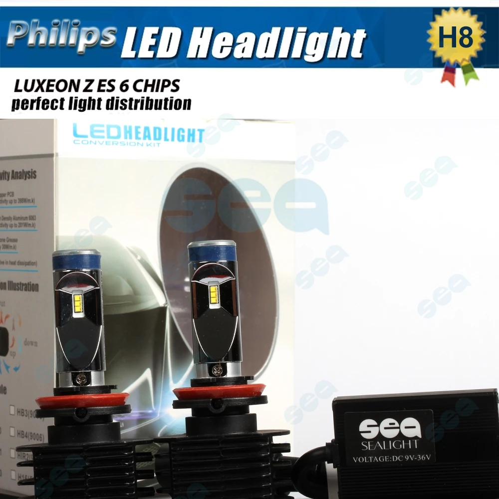 H4 9003 HB2 H8 H9 H11 H7 high power 90W Set 12000LM Set Led Headlight Bulb