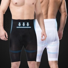 Мужские Формирующие шорты тренажер для талии утягивающий нижнее белье сетчатый компрессионный утягивающий корсет