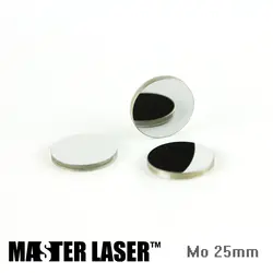 Лучшее качество Диаметр 20 мм 25 мм Мо зеркало CO2 лазерной резки молибденовое зеркало CO2 зеркало 20 мм 25 мм Лазерная зеркало