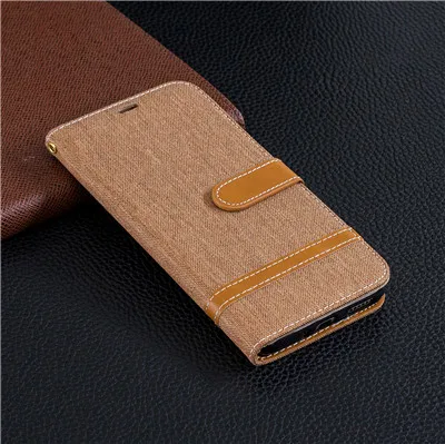 Denim Leather Flip Case For Huawei Y5 Y6 Y9 2018 Y5 2017 Enjoy 8Plus Honor 8C 7X 7C 7A Magnet Card Slot Wallet Cover Case Coque (15)