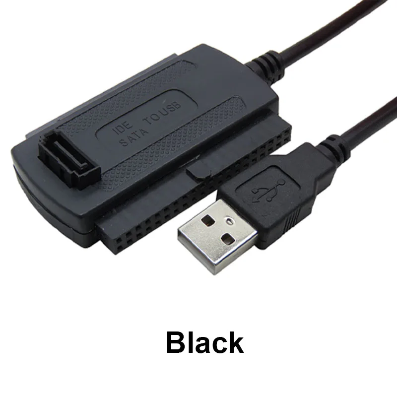 

Optional 3-in-1 USB 2.0 To IDE / SATA 2.5",3.5" Hard Drive Disk HDD SSD 480Mb/s Data Interface Converter Adapter Cable