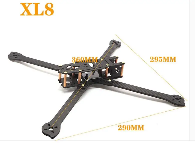 

3K Full Carbon Fiber True X XL5 V2 232mm / XL6 V2 283mm / XL7 V2 294mm / XL8 V2 360mm Frame for FPV Racing