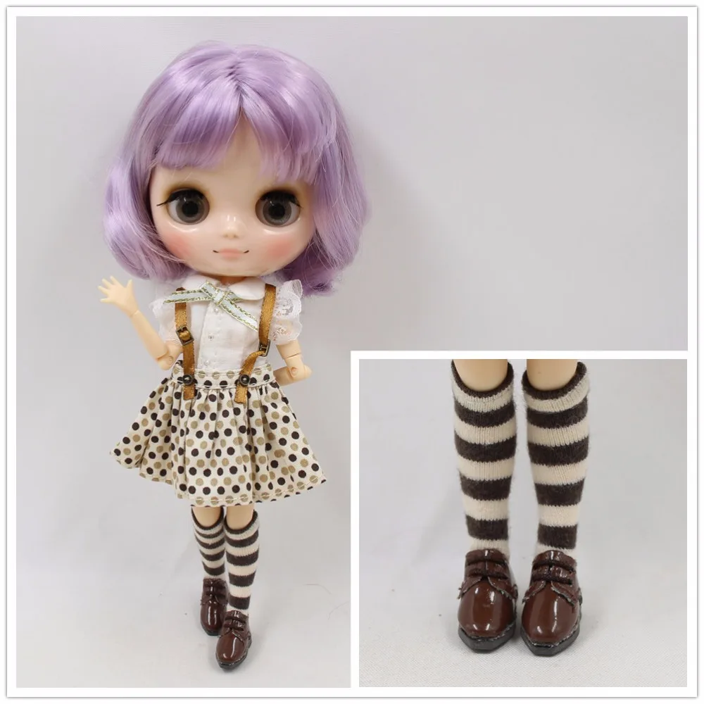 Neo Blythe Doll Classic Leather Shoes 4