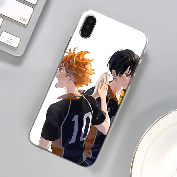 Аниме Haikyuu чехол для телефона для Apple iPhone X XR 7 8 Plus 6 6s Plus XS MAX 11 Pro Max SE чехол для телефона Coque - Цвет: 11