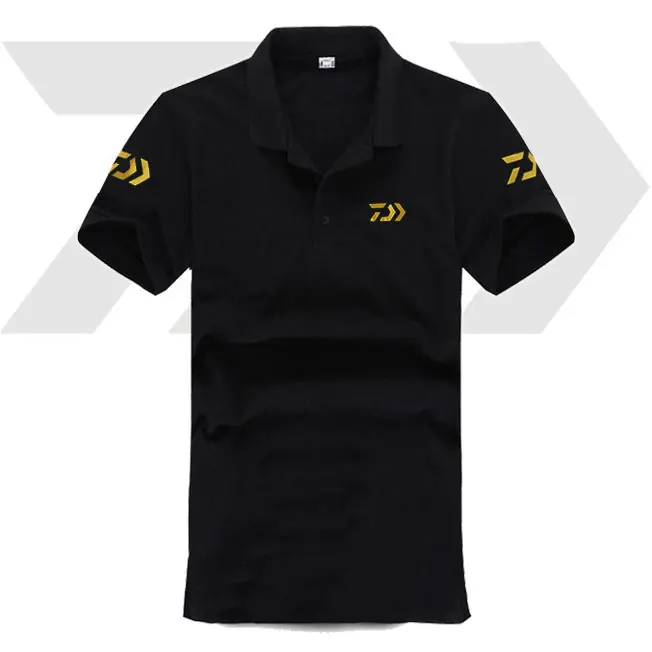 

2019 NEW DAIWA summer clothes DAWA Short sleeve T-shirt Sunscreen Breathable Quick dry polo outdoors Man DAIWAS Free shipping