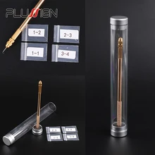 Кружевной парик вентилирующий Держатель крючок иглы ручка латунные золотые инструменты для домашнего улучшения ручные инструменты игла для протягивания нити держатель