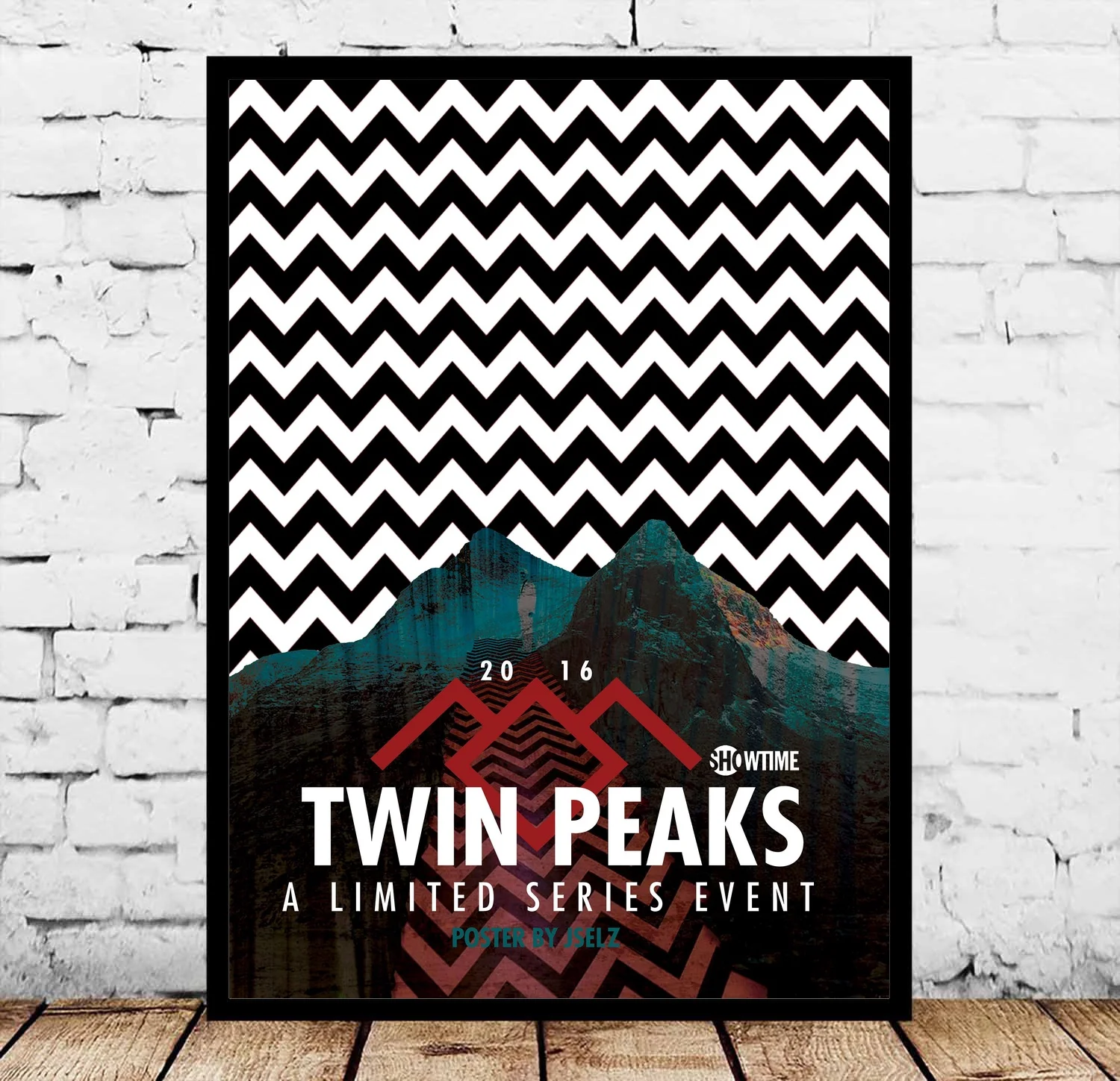 

Twin Peaks Movie Posters Silk Art Painting Wall Art No Frame