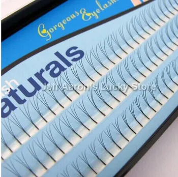 

Handmake 3 Trays 102 D-Lash Curl Natural Black Individual False Eyelashes Extension 12mm 10mm 8mm eyelash lash eye