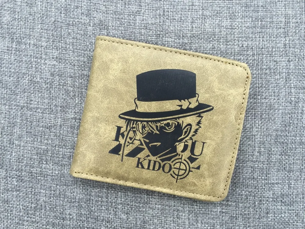 

2018 Detective Conan Conan play Kidd cartoon animation surrounding the quality of short paragraph wallet wholesale purse