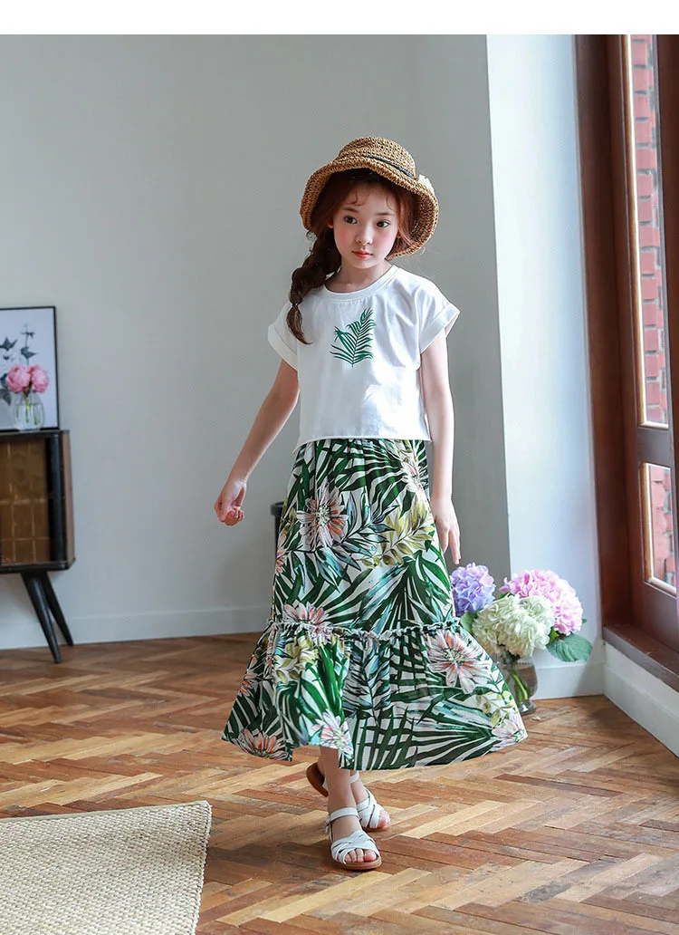 2018 summer children long chiffon skirts for girls 7 years 10 12 14 8 9 floral big kids high waist skirt baby girl clothing  4 5 6 7 8 9 10 11 12 13 14 15 years teenage big girls baby girl summer clothes girl skirts children (1).jpg
