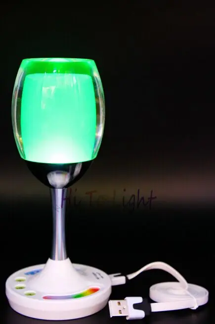 

LED wine lamp 2.4G RGBWW RGBW colorful atmosphere small table lamp mobile phone intelligent WIFI