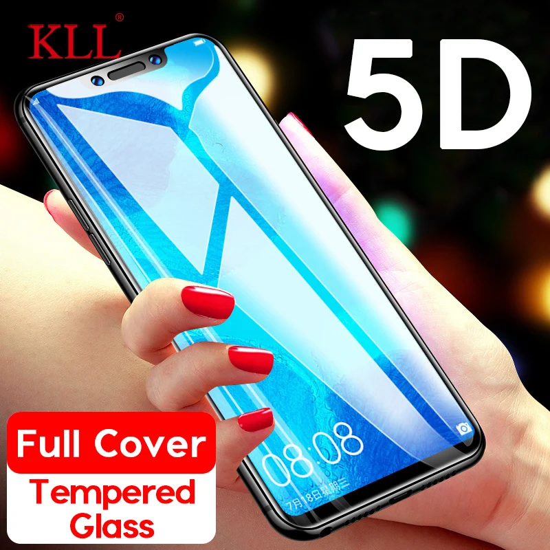 

5D Full Cover Edge Tempered Glass for Huawei Nova 3 3e 3i Screen Protector for Huawei P20 Pro Lite P Smart Y9 Protective Film