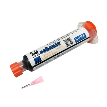 

1pcs MECHANI Black UV Curing Solder Mask Ink 10CC For UV Solder Resist Is Used PCB Circuit Board Lnsulation Protection Repair