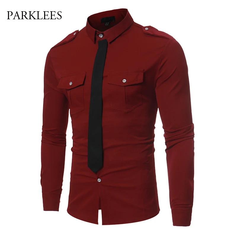 mens red long sleeve button up shirt mens red long sleeve button up shirt