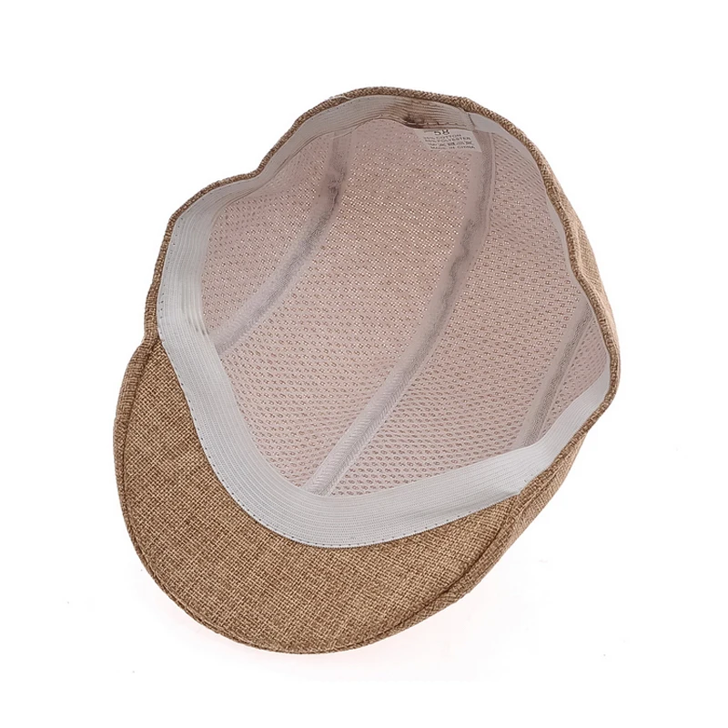 Женские и мужские однотонные шапки в английском стиле уличная пляжная