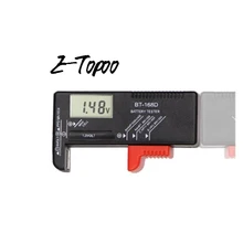 BT168D портативный тестер емкости батареи для 9 в номер явный прибор для тестирования мощности батареи