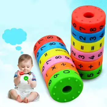 

Education Magnetic Mathematics Numerals Cylinder Learning Toy Math Abacus Toy