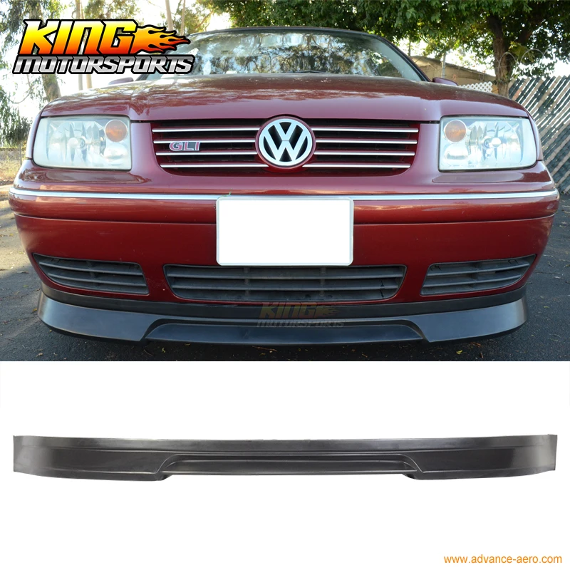 For 99 04 Volkswagen VW Jetta MK4 Bora Front Bumper Lip Spoiler Type B