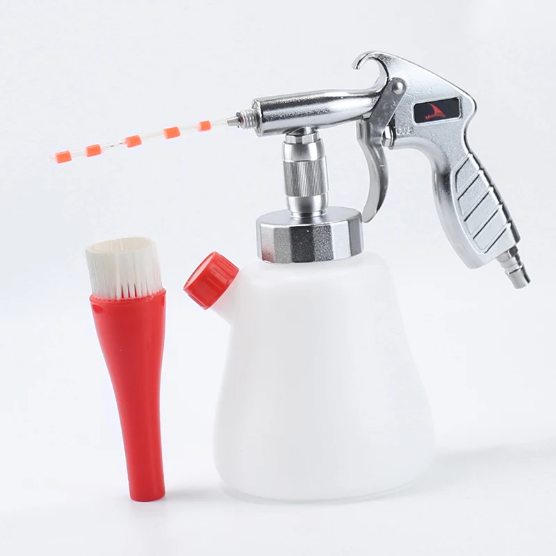 Pneumatic Tornado Car Cleaning Gun Air Car Washer Soft Plastic Tube