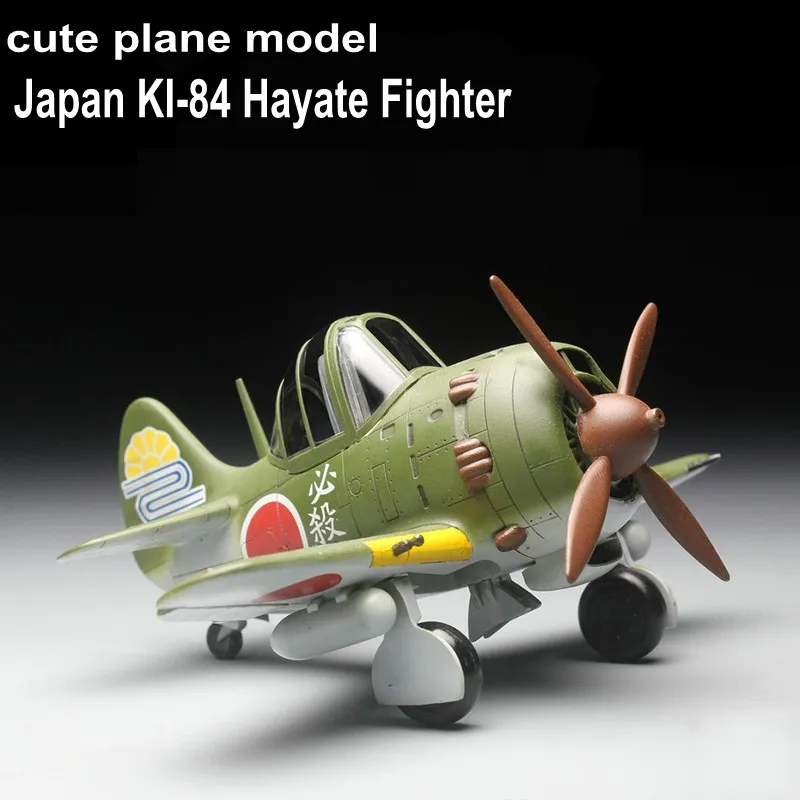 

Model Building Kits Assembly Airplane Fighter Model World War II Japan JI-84 Hayate Fighter Model DIY