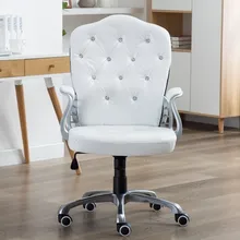 Компьютерный студенческий главный стул со спинкой, спальня, сольный диван, красивая девушка, экономичный тип, принцесса, Европейский Розовый цвет