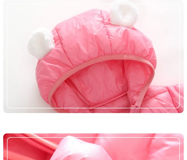 Winter Cotton Jacket for Girls Clothes Parka Hooded Russian Winter Coat 2019 New Children Outerwear Clothing Boys Coats Winter