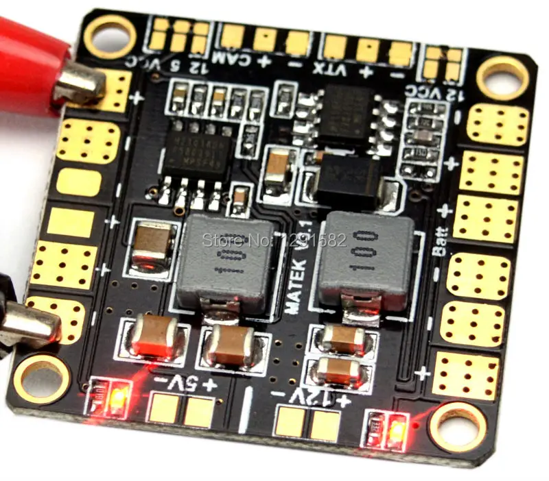 

Mini Matek Power Hub Power Distribution Board PDB with BEC 5V & 12V for Naze32 CC3D QAV250 Quadcopter