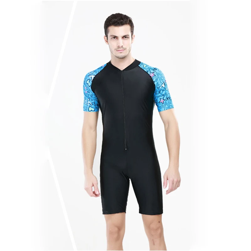 Man Dive Suit Leotards&Unitards Swimsuit One piece Swimwear Full body