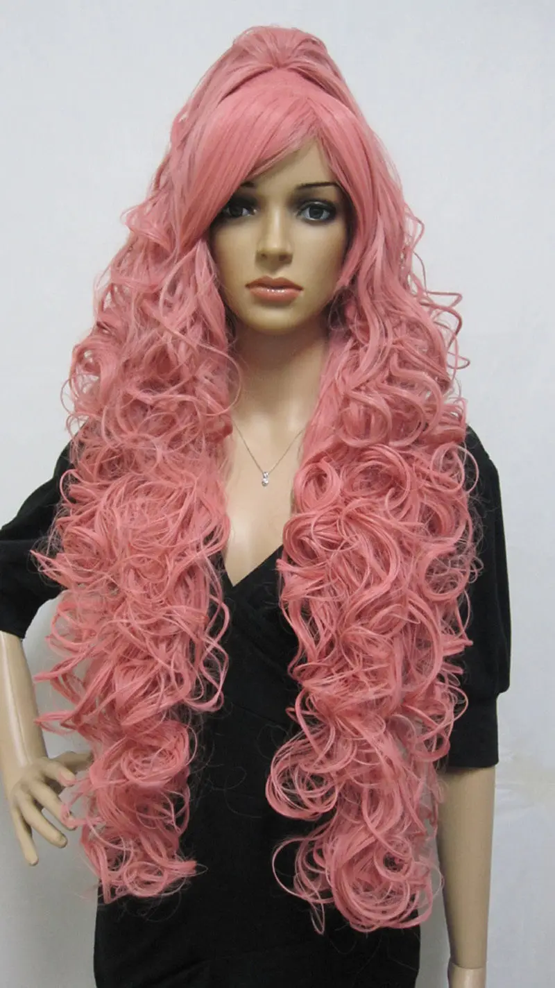 Rh0076 pink megurine Luka VOCALOID COSPLAY wig of long ...
