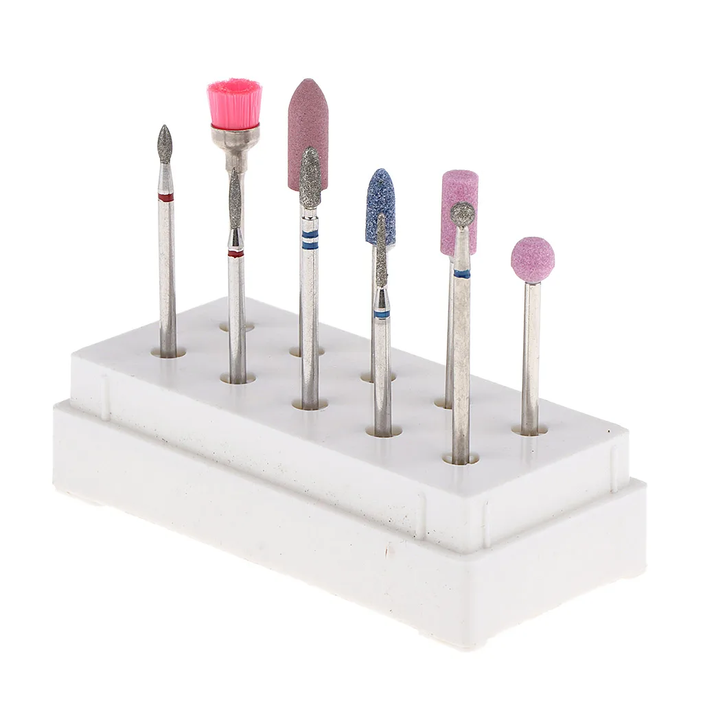 Replacement Electric Nail File Safety Drill Bits Coarse Tips - 10pcs Size Manicure Electric Machine Nail Art File Pen Supply