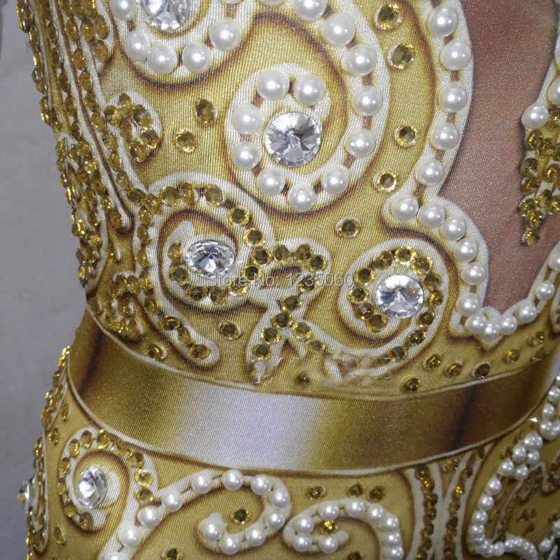 Sparkly-Gold-Rhinestones-Pearls-Skinny-Dress-Glass-Diamond-Long-Sleeve-Mini-Dress-Formal-Party-Women-Nightclub (5)