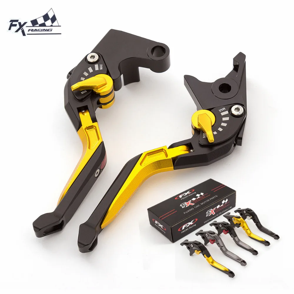 

FX CNC 3D Rhombus Motorcycle Folding Extendable Brake Clutch Lever For BENELLI TNT 125 TNT125 2016 Motorbike Accessories
