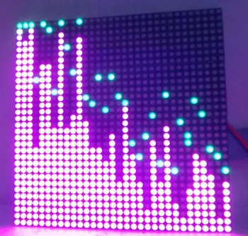 

32X32 P5 indoor color LED screen RGB music spectrum STM32 music spectrum source with power supply