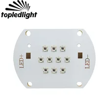 Topledlight настроить 10 Вт инфракрасный ИК-красный 940nm 730nm 350-700ma видеонаблюдения Камера светодиодные светильники излучатель свет лампы