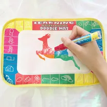 Water Drawing Doodle Mat Toy for kid Magic Paint Pen Baby Creative Colour Writing Board Child Arts and Crafts Education Boy Girl
