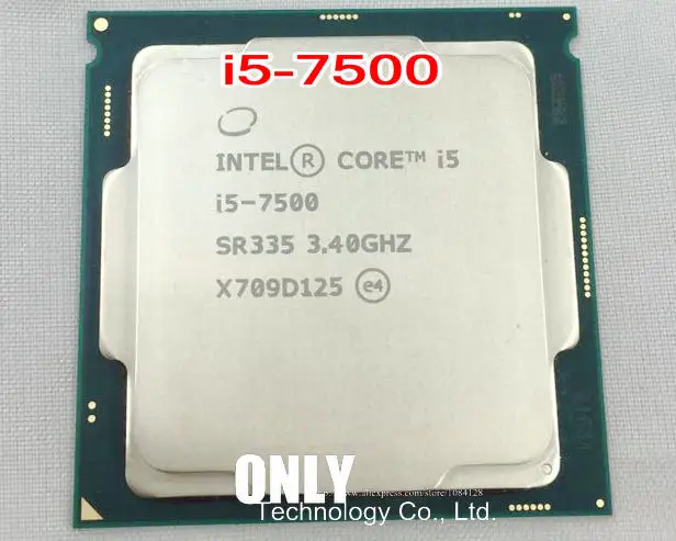 Original Processor Intel i5 7500 Quad Core LGA 1151 3.4GHz TDP 65W 6MB