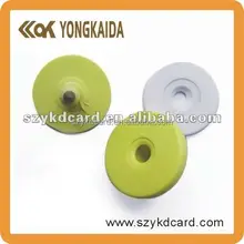 1000 компл./лот 125 кГц TK4100 EM4100 чип RFID ушные метки для животных для прикрепления бирок к ушам овец для животноводства