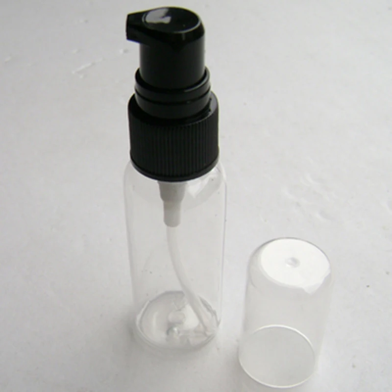 50pcs Plastic Lotion Pump Bottle Containers 30ml Emulsion Cream