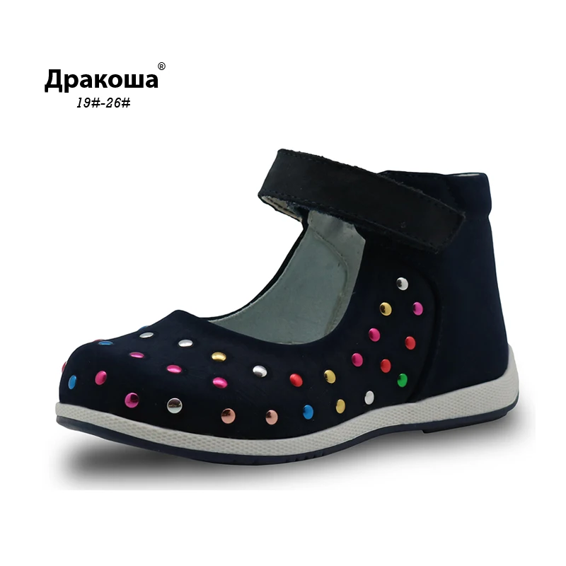 

Apakowa Children Summer Genius Leather Sandals Shoes Baby Toddler Girls Sandals 2017 Fashion Kids Girls Casual Flats Shoes