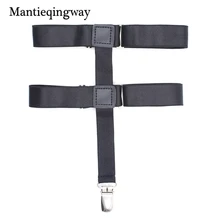 Mantieqingway, женские подвязки для чулок, подвязки, подвязки, регулируемые эластичные подвязки, пояс, подтяжки, черные рубашки, ремень с подтяжками