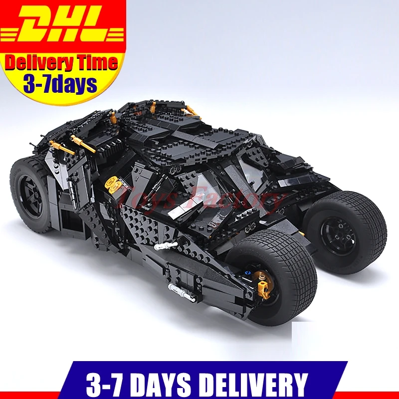 

LEPIN 07060 Genuine Super Hero Movie Series The Batman Armored Chariot Set 76023 Educational Building Block Brick Boy Toys 7111
